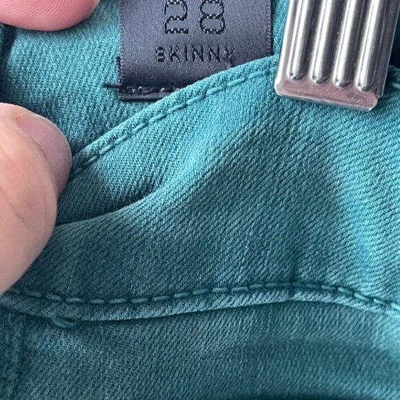 Vince green skinny jeans size 28 - Picture 7 of 13